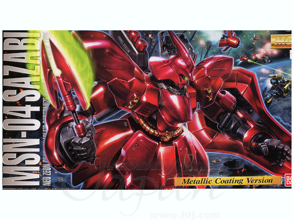 1/100 MG MSN-04 Sazabi Metallic Coating Version