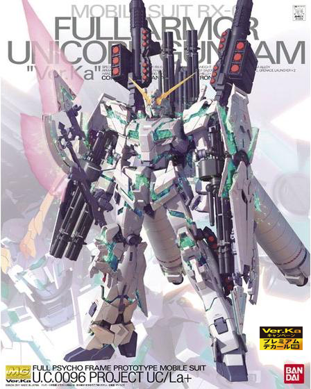 1/100 MG Full Armor Unicorn Gundam Ver.Ka w/Premium Decal