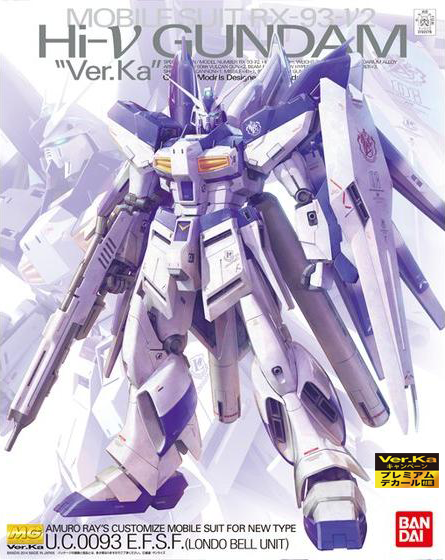 1/100 MG Hi-Nu Gundam Ver.Ka w/Premium Decal