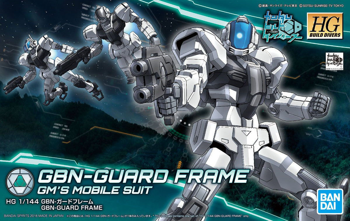 1/144 HGBD GBN-Guard Frame