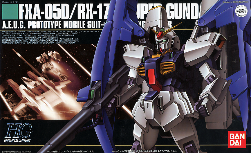 1/144 HGUC Super Gundam