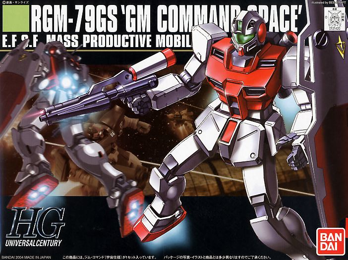 1/144 HGUC GM Command Space Type