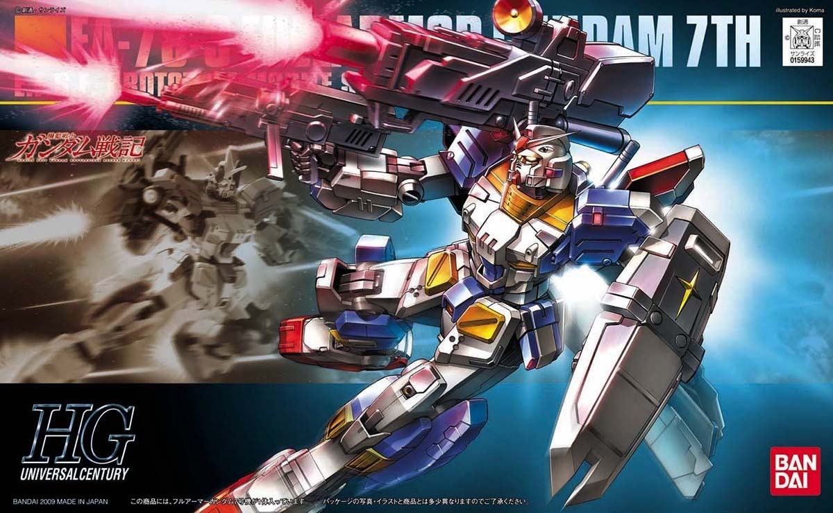 1/144 HGUC Fullarmor Gundam 7th