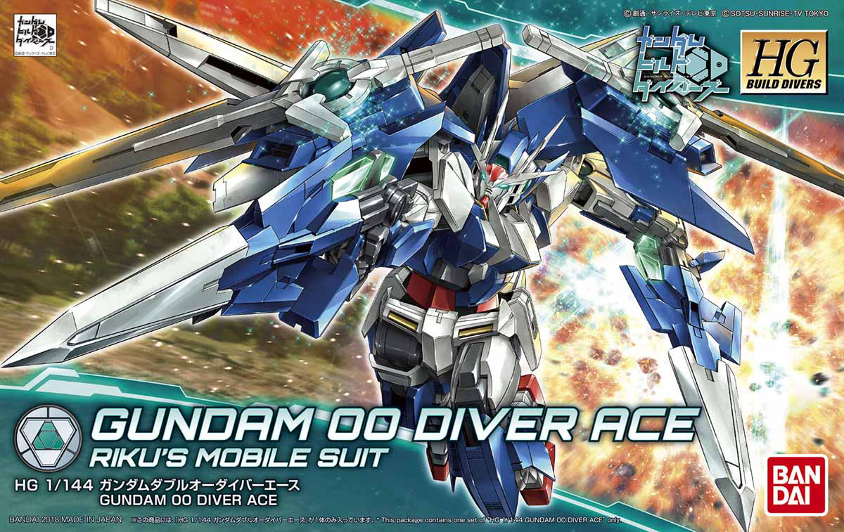 1/144 HGBD Gundam 00 Diver Ace