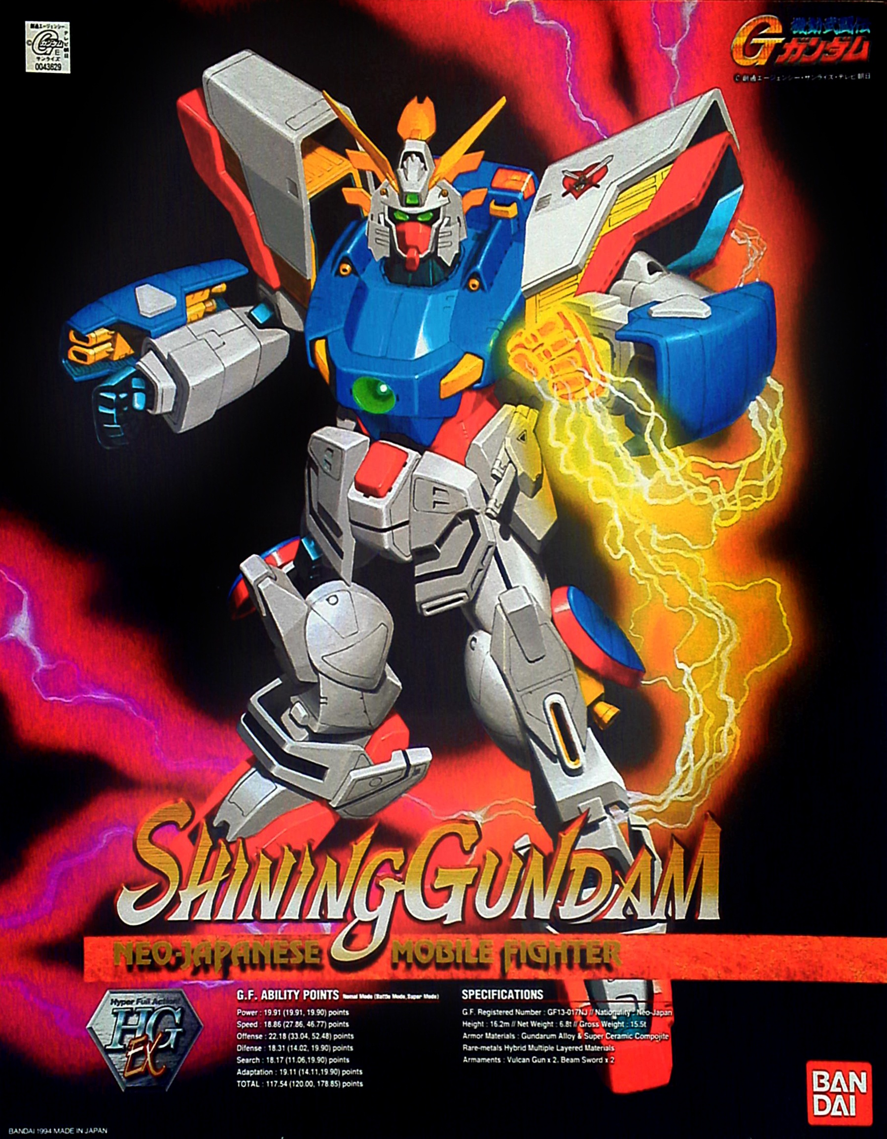 1/60 Shining Gundam