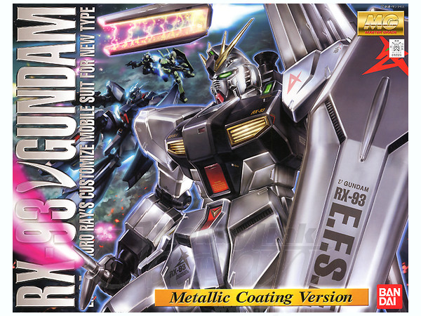 1/100 MG Nu Gundam Metallic Coating
