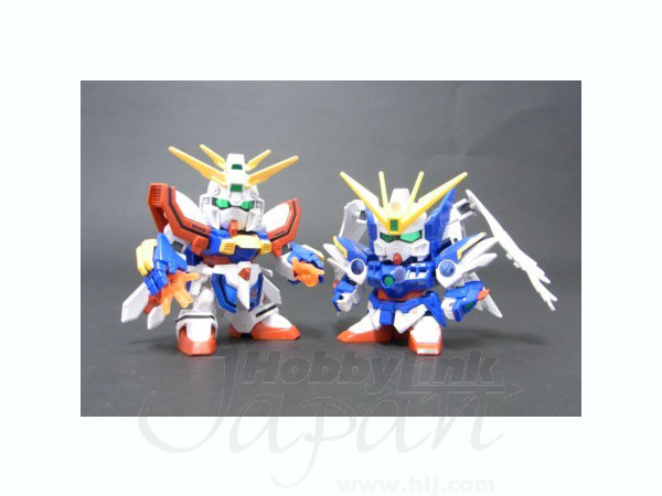 BB God Gundam & Wing Gundam Zero Custom