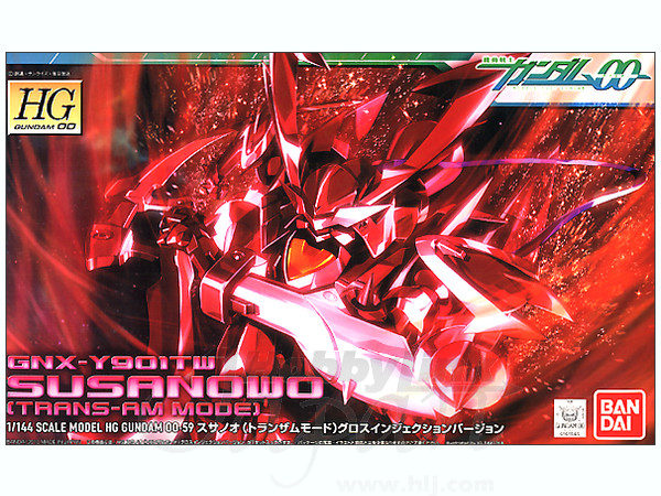 1/144 HG Susanowo Trans-Am Mode Gloss Injection Version