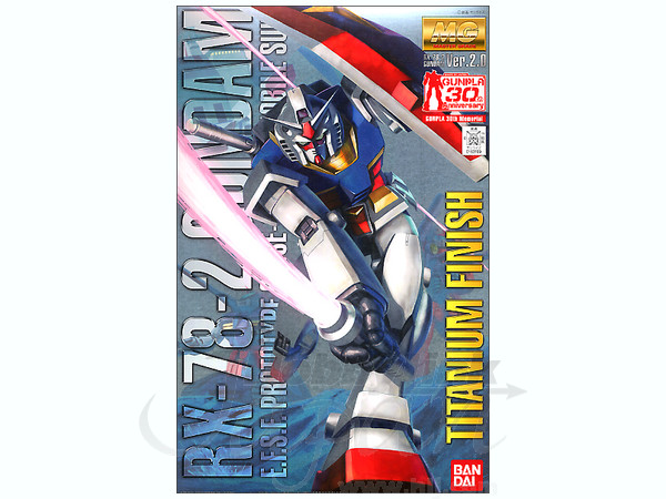 1/100 MG RX-78-2 Gundam Ver.2.0 Titanium Finish