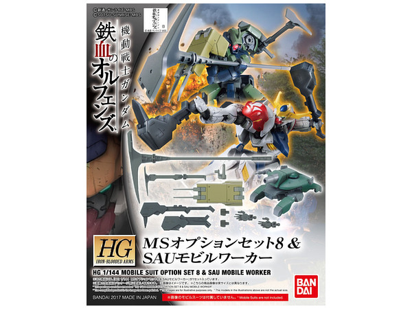 1/144 HG MS Option Set 8 & SAU Mobile Worker
