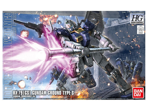 1/144 HG Gundam Ground Type S (Gundam Thunderbolt Ver.)