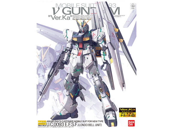 1/100 MG Nu Gundam Ver.Ka w/Premium Decal