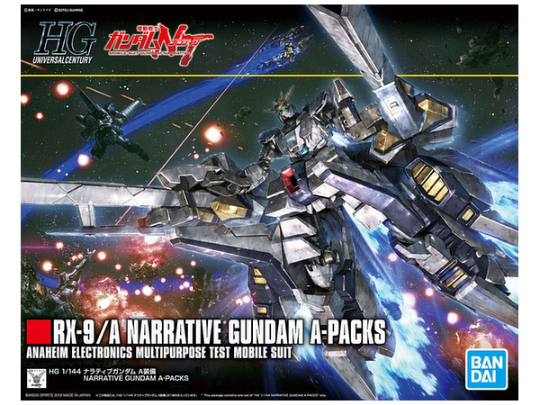 1/144 HGUC Narrative Gundam A-Packs