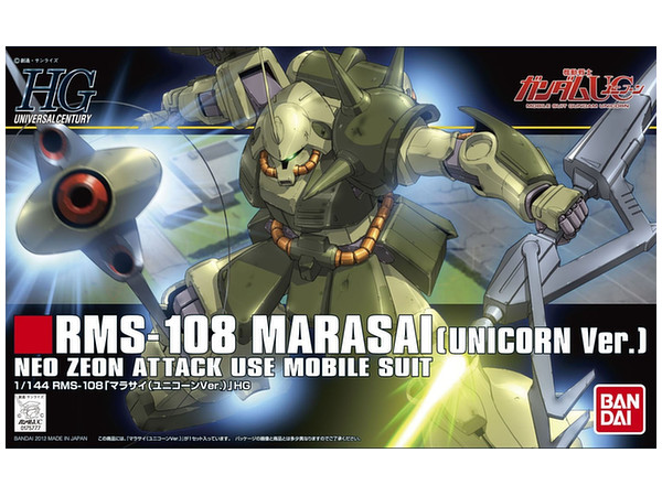 1/144 HGUC RMS-108 Marasai (Unicorn Ver.)