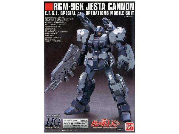 1/144 HGUC RGM-96X Jesta Cannon