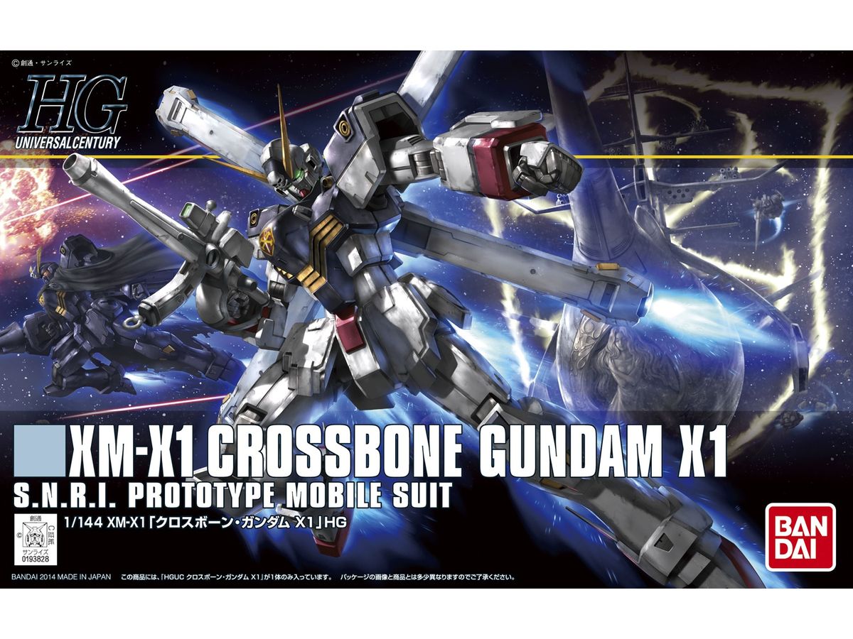 1/144 HGUC Crossbone Gundam X1