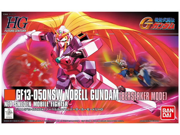 1/144 HGFC Nobell Gundam Berserker Mode