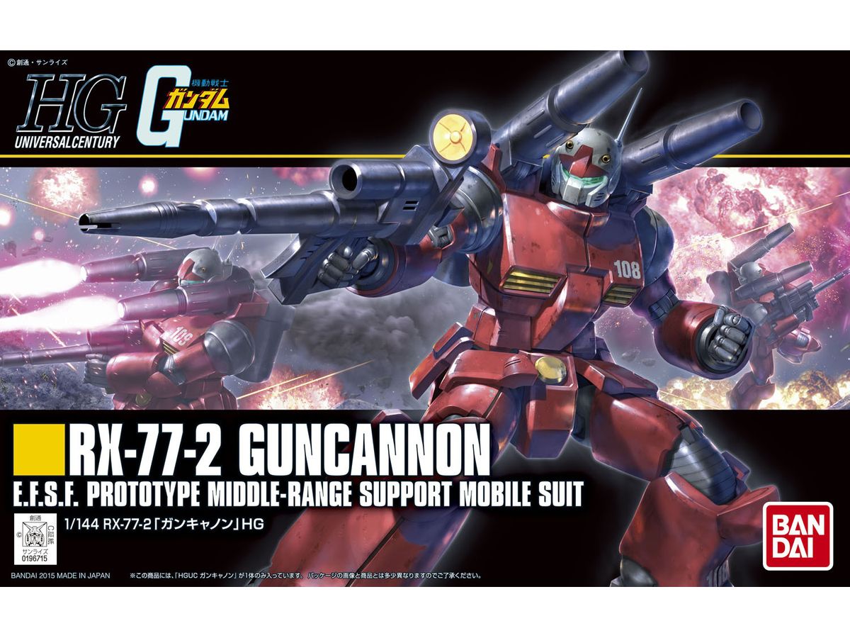 1/144 HGUC Revive RX-77-2 Guncannon