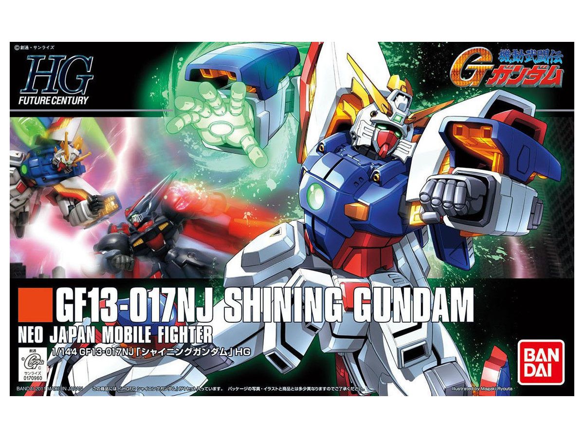 1/144 HGFC SF13-017NJ Shining Gundam
