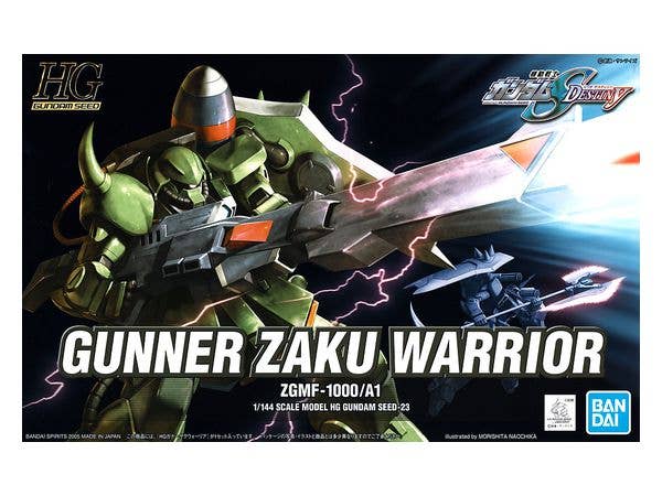 1/144 HG Gunner Zaku Warrior