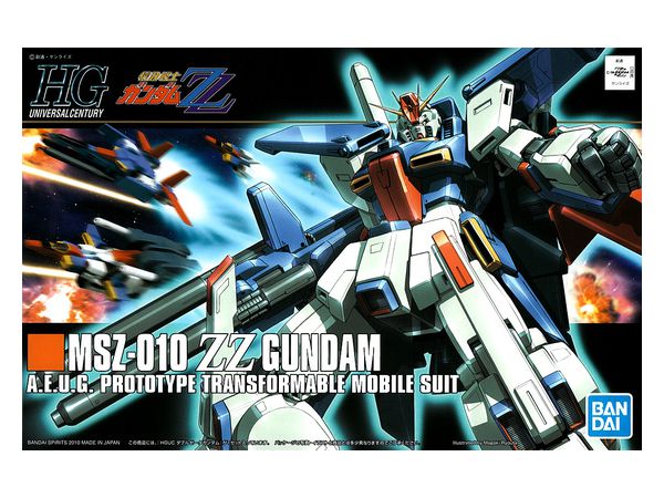 1/144 HGUC MSZ-010 ZZ Gundam