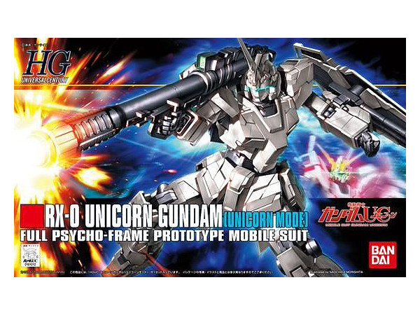 1/144 HGUC RX-0 Unicorn Gundam Unicorn Mode