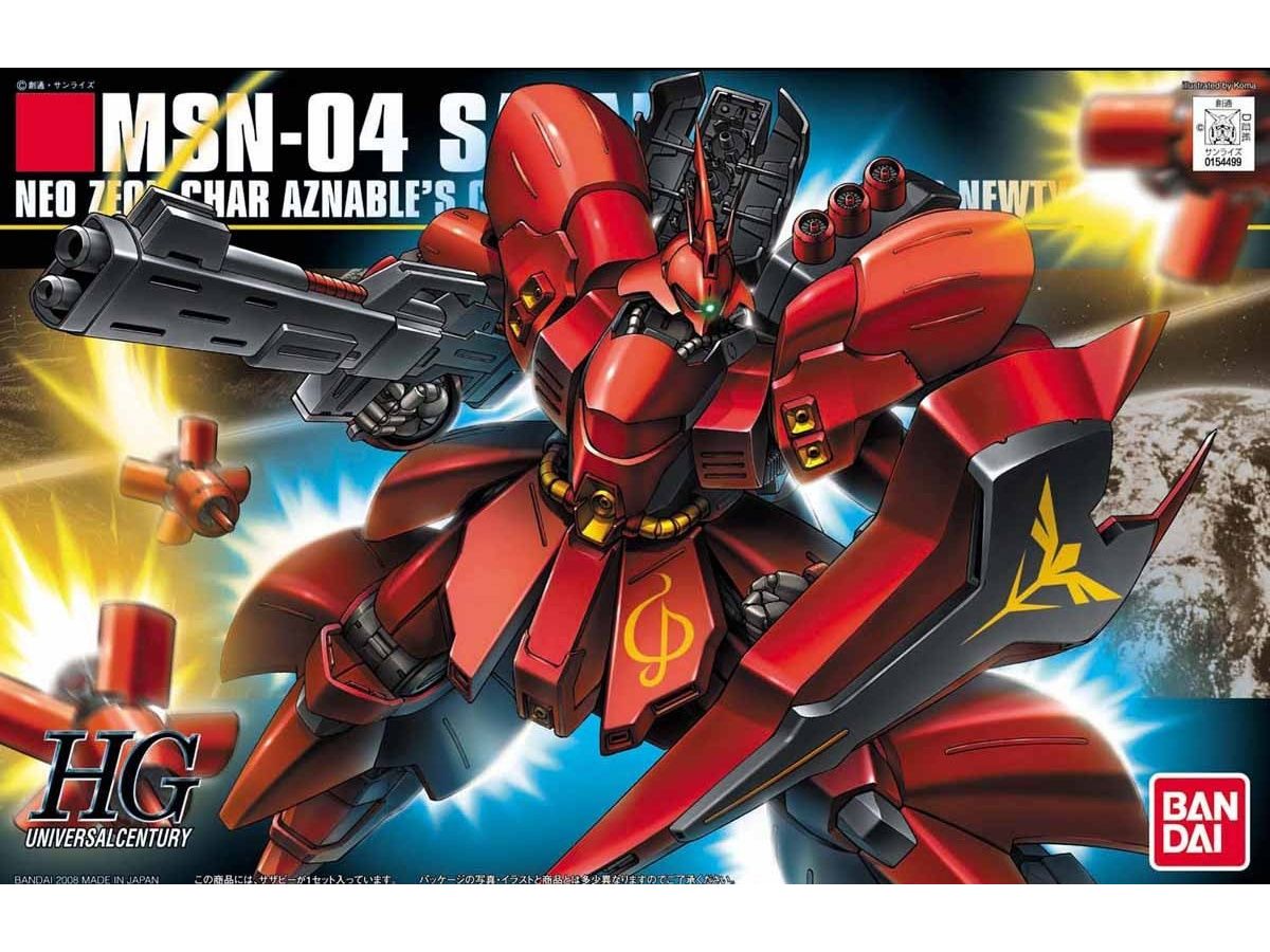 1/144 HGUC MSN-04 Sazabi