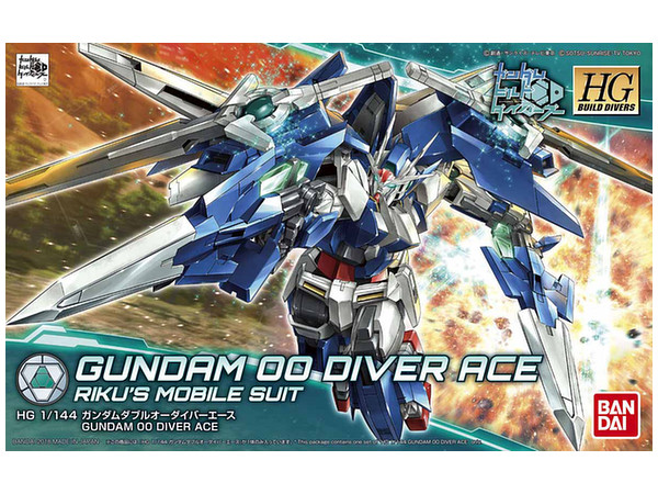 1/144 HGBD Gundam 00 Diver Ace