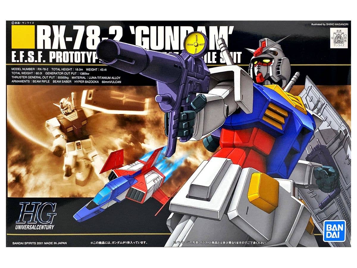 1/144 HGUC RX-78-2 Gundam