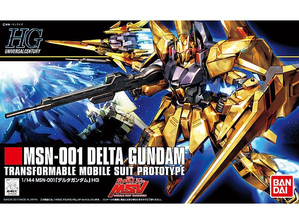 1/144 HGUC MSN-001 Delta Gundam