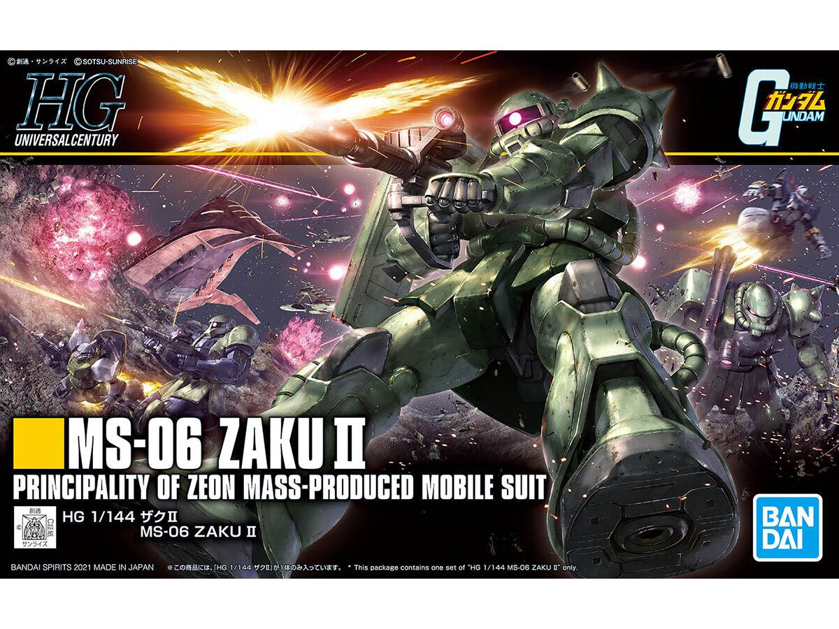 1/144 HG Zaku II