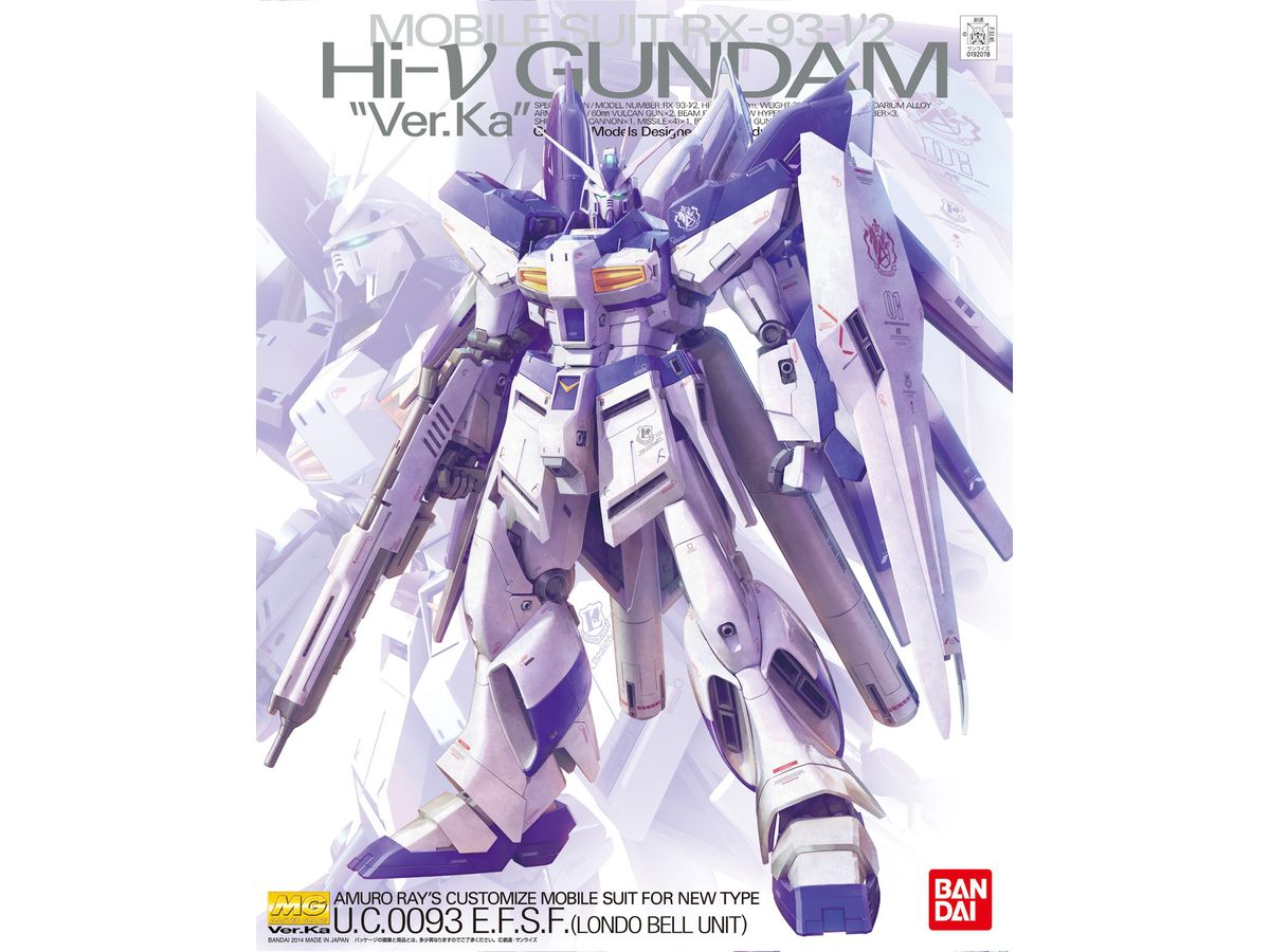 1/100 MG Hi-Nu Gundam Ver.Ka