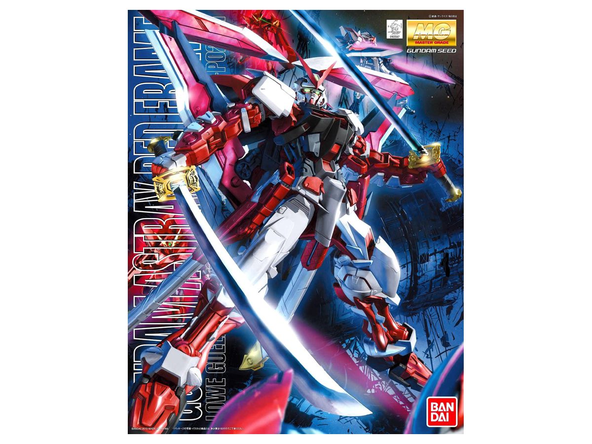 1/100 MG Gundam Astray Red Frame Lowe Guele's Customize Mobile Suit MBF-PO2KAI