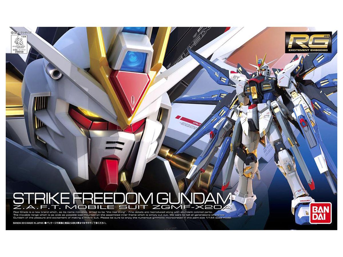 1/144 RG ZGMF-X20A Strike Freedom Gundam