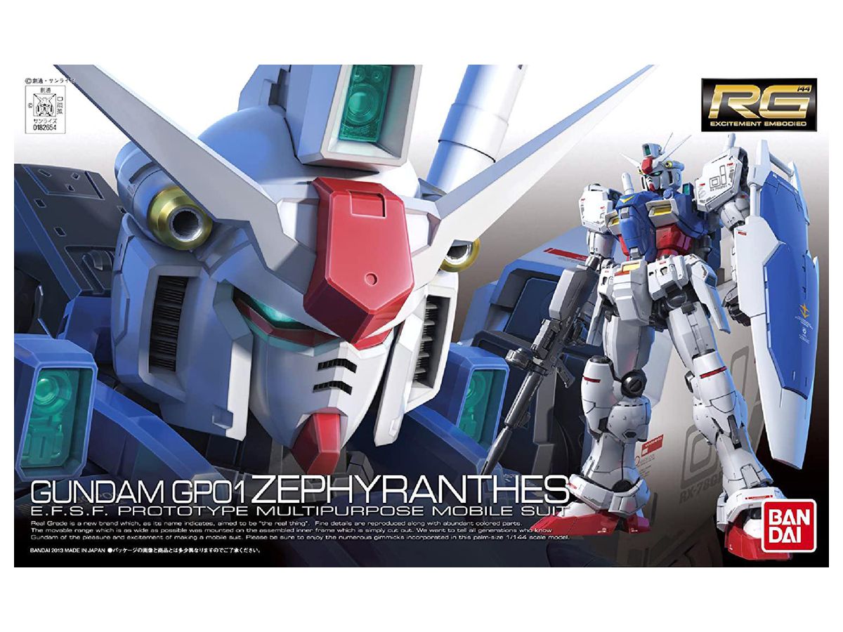 1/144 RG RX-78GP01 Gundam GP01 Zephyranthes
