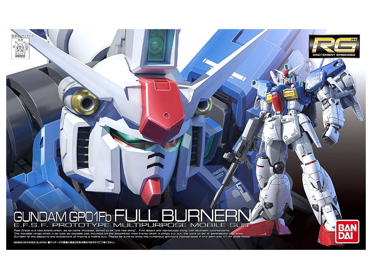 1/144 RG RX-78GP01Fb Gundam GP01 Full-Burnern