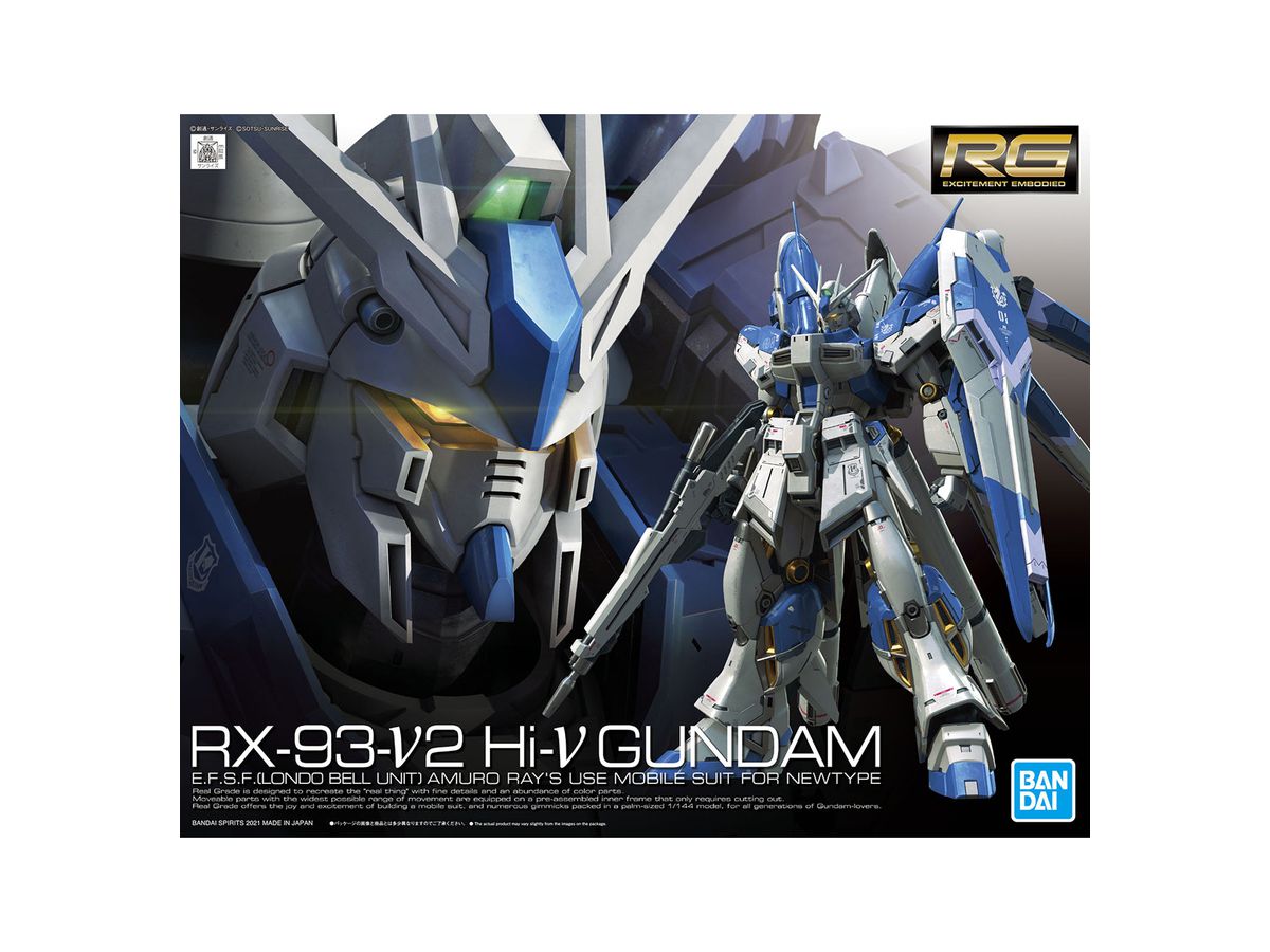 1/144 RG Hi-Nu Gundam