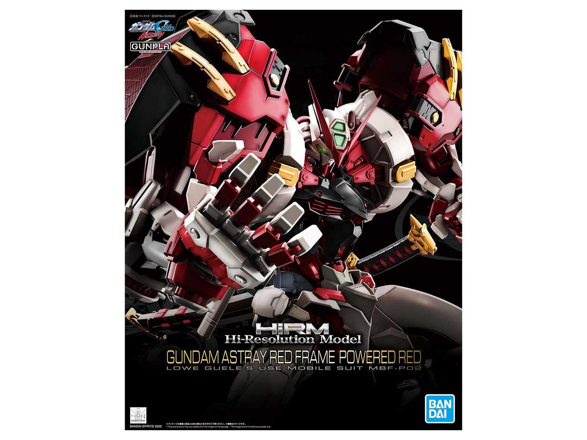 1/100 Hi-Resolution Model Gundam Astray Red Frame Powered Red