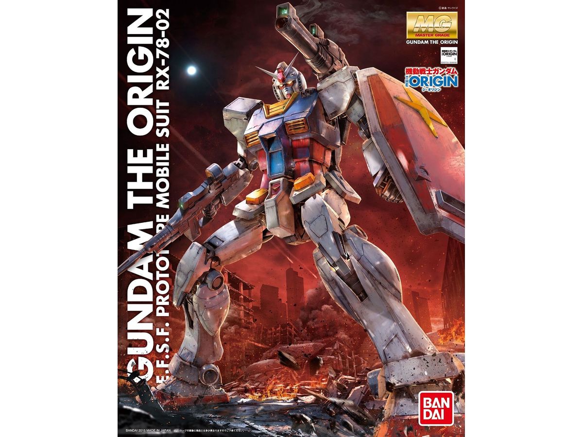 1/100 MG THE ORIGIN RX-78-02 Gundam