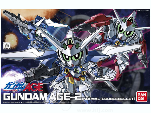 BB Gundam AGE-2 (Normal & Double Bullet)