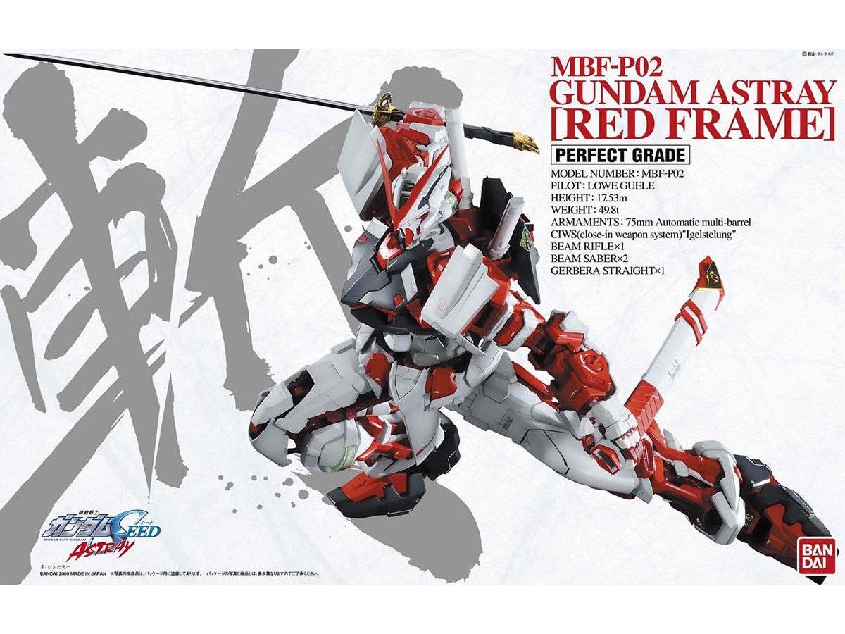 1/60 PG Gundam Astray Red Frame (without Bonus Parts)