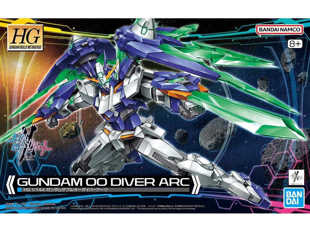 1/144 HG Gundam 00 Diver Arc (Gundam Build Metaverse)
