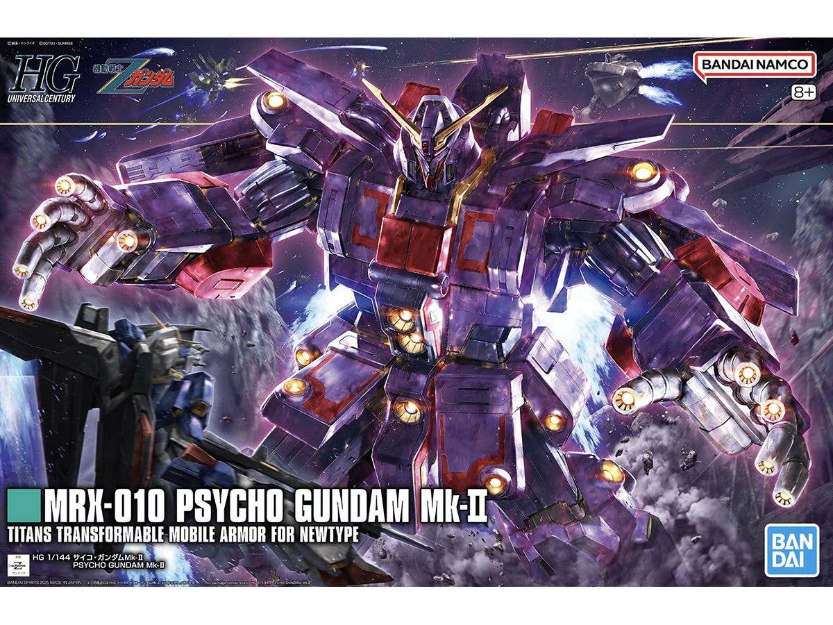 1/144 HGUC Psycho Gundam Mk-II (Mobile Suit Zeta Gundam)