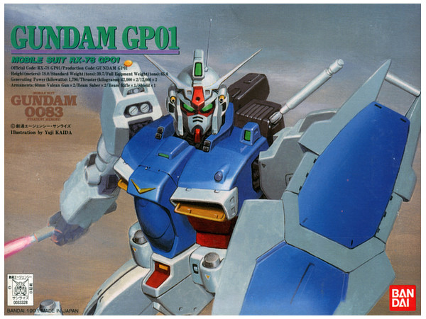 1/144 Gundam RX-78 GP01